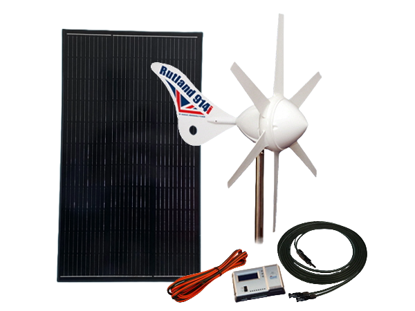 Sunshine Solar & Wind Power Kit 422W - 12V